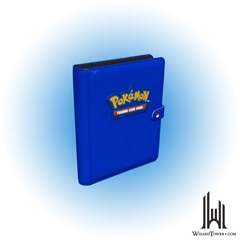 PREMIUM SNAP BINDER POKEMON BLUE